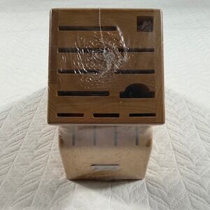 Wusthof 15 Slot Knife Block FSC‎ Wood Storage Organizer Factory Sealed Germany